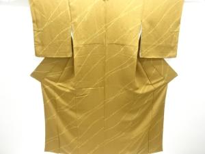 縮緬地　枝蕾模様小紋着物